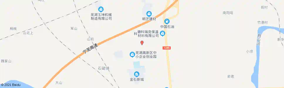 芜湖彩虹桥南_公交站地图_芜湖公交_妙搜公交查询2025