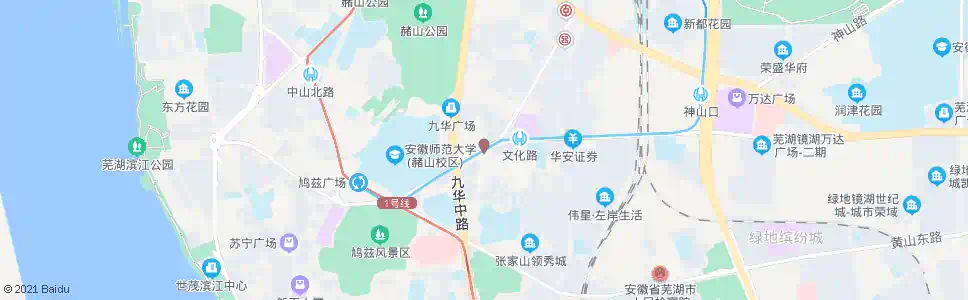 芜湖人民保险公司_公交站地图_芜湖公交_妙搜公交查询2025