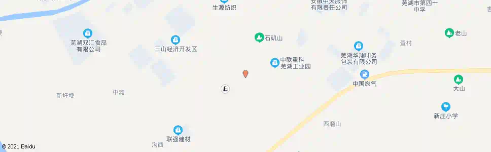 芜湖峨溪路1号站_公交站地图_芜湖公交_妙搜公交查询2025