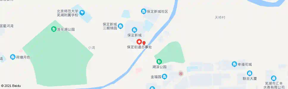 芜湖保定桥_公交站地图_芜湖公交_妙搜公交查询2025
