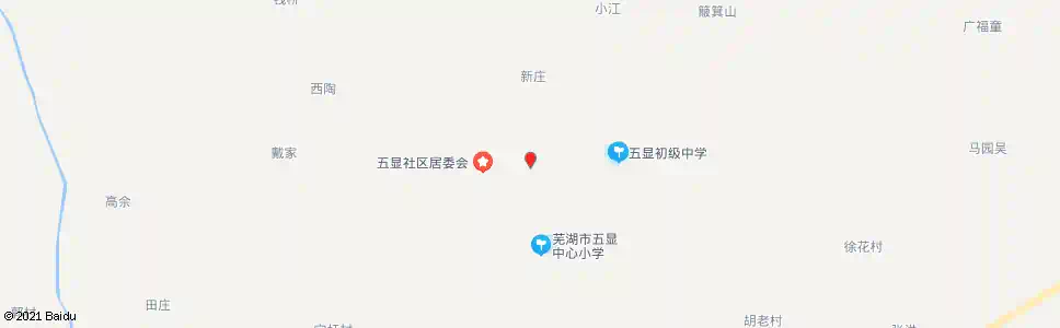 芜湖五显_公交站地图_芜湖公交_妙搜公交查询2025