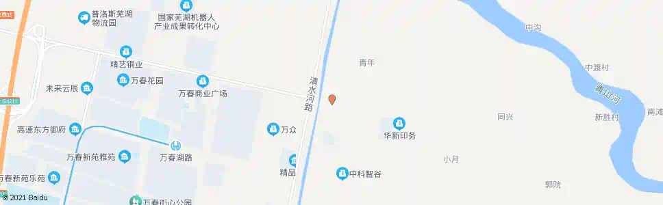 芜湖清水河路口_公交站地图_芜湖公交_妙搜公交查询2025