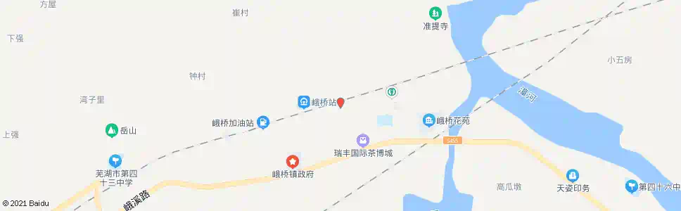 芜湖梅地亚大道_公交站地图_芜湖公交_妙搜公交查询2025