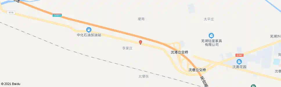 芜湖小李庄_公交站地图_芜湖公交_妙搜公交查询2025