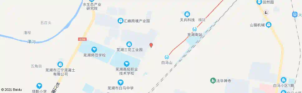 芜湖花津南路3号站_公交站地图_芜湖公交_妙搜公交查询2025