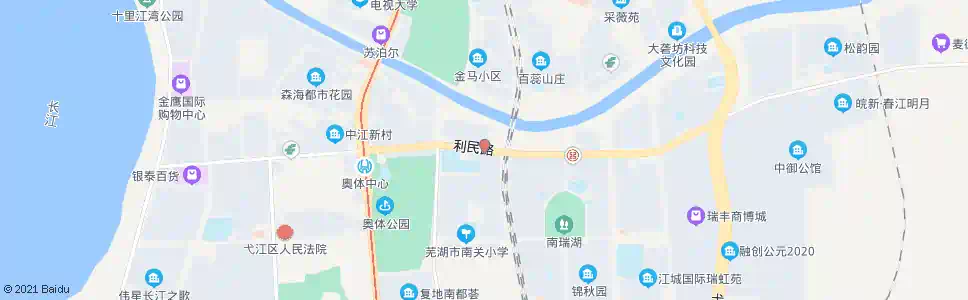 芜湖利民中路_公交站地图_芜湖公交_妙搜公交查询2025
