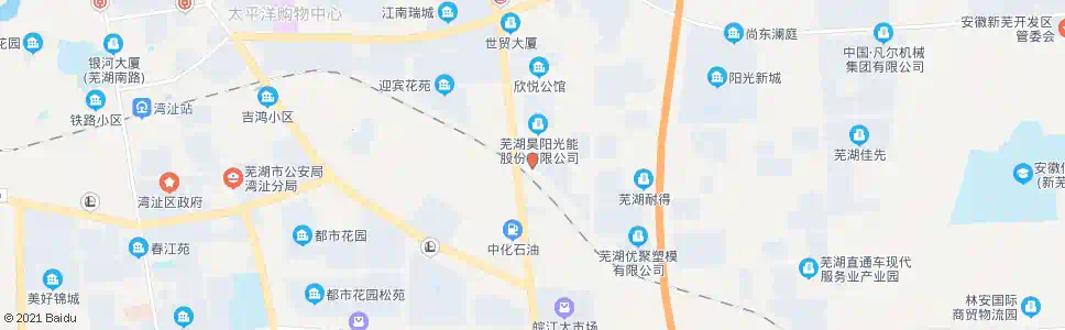 芜湖东升小区_公交站地图_芜湖公交_妙搜公交查询2025
