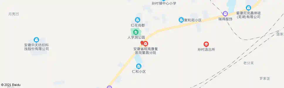 芜湖孙村交管站_公交站地图_芜湖公交_妙搜公交查询2025