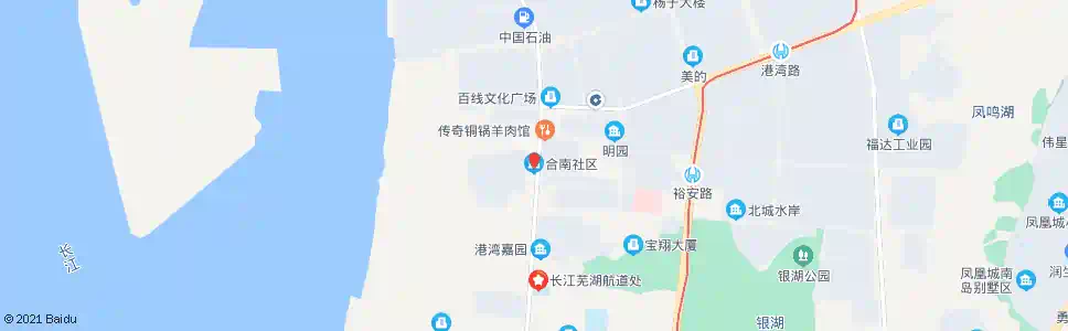 芜湖合南社区_公交站地图_芜湖公交_妙搜公交查询2025