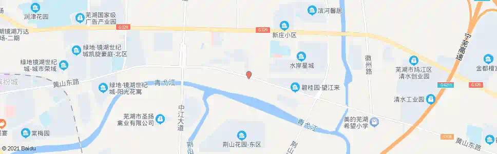 芜湖华康医院南_公交站地图_芜湖公交_妙搜公交查询2025