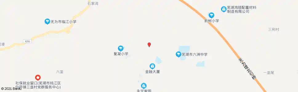 芜湖江坝新街东_公交站地图_芜湖公交_妙搜公交查询2025