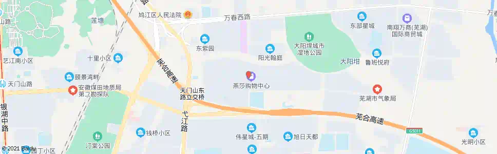 芜湖鸠兹家苑(中门)_公交站地图_芜湖公交_妙搜公交查询2025