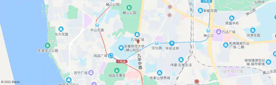 芜湖广济寺_公交站地图_芜湖公交_妙搜公交查询2025