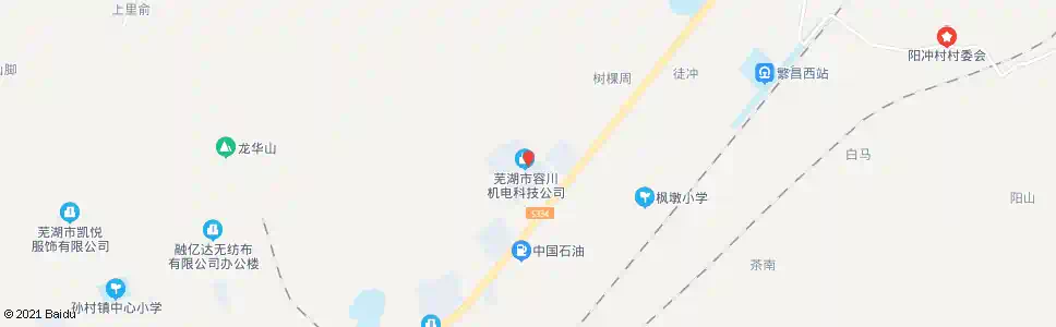 芜湖容川公司_公交站地图_芜湖公交_妙搜公交查询2025