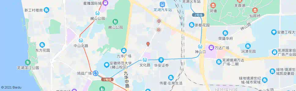芜湖广电中心_公交站地图_芜湖公交_妙搜公交查询2025