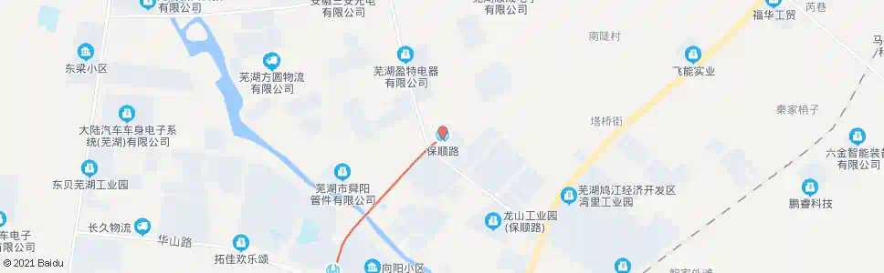芜湖保顺路_公交站地图_芜湖公交_妙搜公交查询2025
