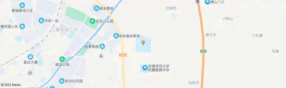 芜湖二中(繁昌)_公交站地图_芜湖公交_妙搜公交查询2025