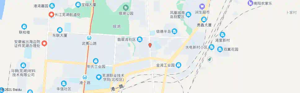 芜湖信德翡翠湾_公交站地图_芜湖公交_妙搜公交查询2025