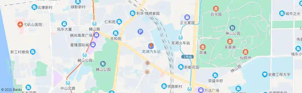 芜湖临时站(大田)_公交站地图_芜湖公交_妙搜公交查询2025