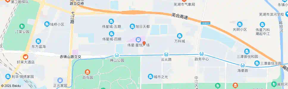 芜湖鸠江北路_公交站地图_芜湖公交_妙搜公交查询2025