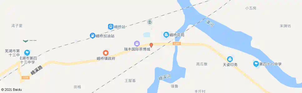 芜湖峨桥公交首末站_公交站地图_芜湖公交_妙搜公交查询2025
