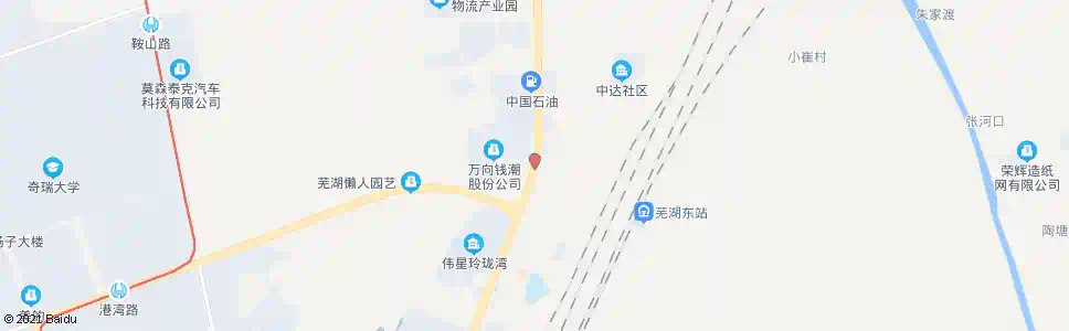 芜湖芜铁车辆段_公交站地图_芜湖公交_妙搜公交查询2025