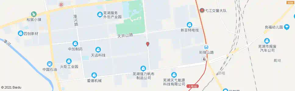 芜湖奇瑞新能源_公交站地图_芜湖公交_妙搜公交查询2025