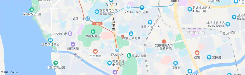 芜湖荟萃中学_公交站地图_芜湖公交_妙搜公交查询2025