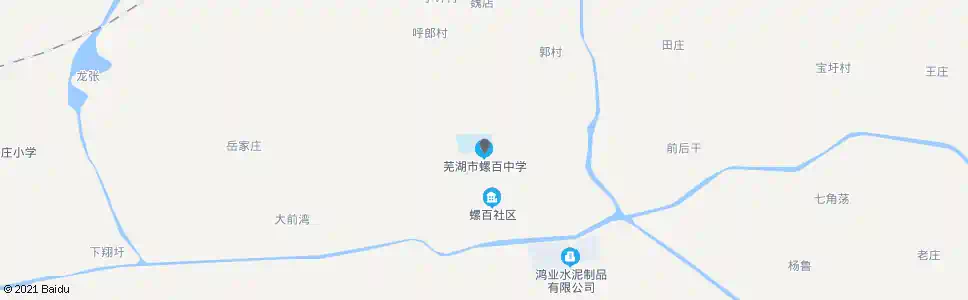 芜湖螺百中学_公交站地图_芜湖公交_妙搜公交查询2025