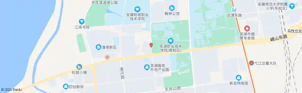 芜湖峨山东路北_公交站地图_芜湖公交_妙搜公交查询2025