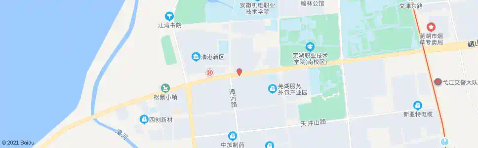 芜湖澛港新村_公交站地图_芜湖公交_妙搜公交查询2025