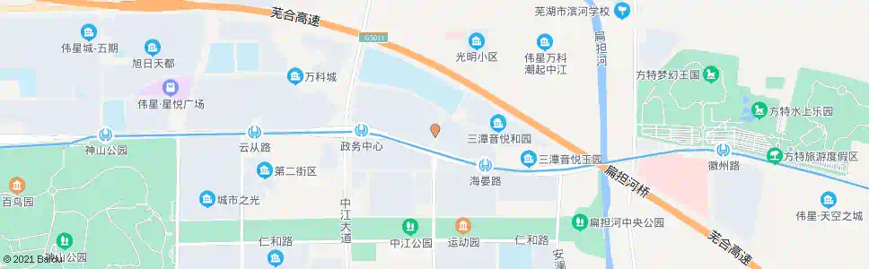 芜湖河清路_公交站地图_芜湖公交_妙搜公交查询2025