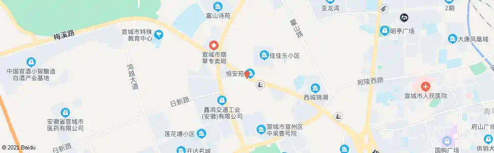 宣城双津塑业_公交站地图_宣城公交_妙搜公交查询2025