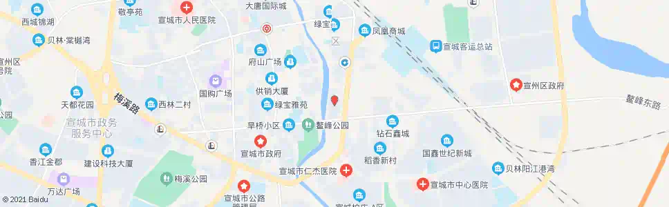宣城九洲小区_公交站地图_宣城公交_妙搜公交查询2025