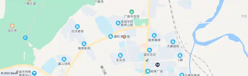 宣城紫金城悦府_公交站地图_宣城公交_妙搜公交查询2025