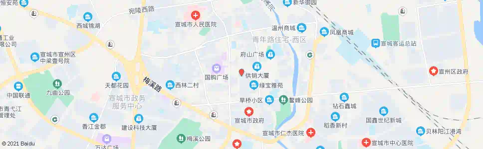 宣城第一幼儿园_公交站地图_宣城公交_妙搜公交查询2025