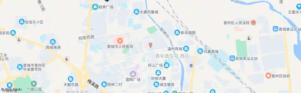 宣城实验小学_公交站地图_宣城公交_妙搜公交查询2025