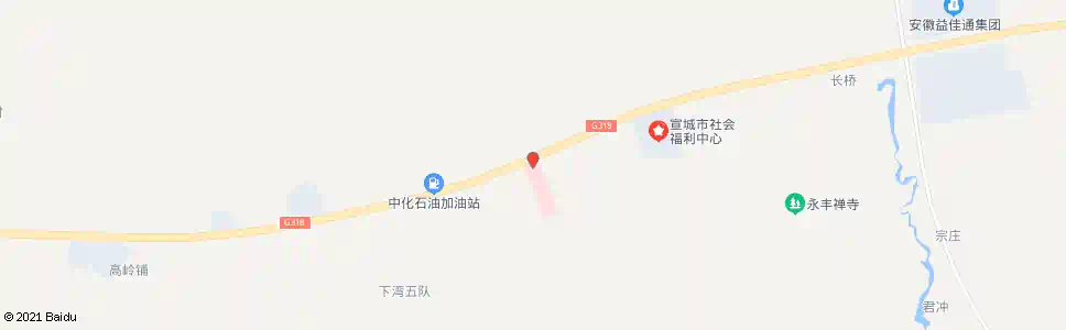 宣城第四人民医院_公交站地图_宣城公交_妙搜公交查询2025