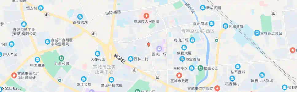 宣城邮政大楼_公交站地图_宣城公交_妙搜公交查询2025