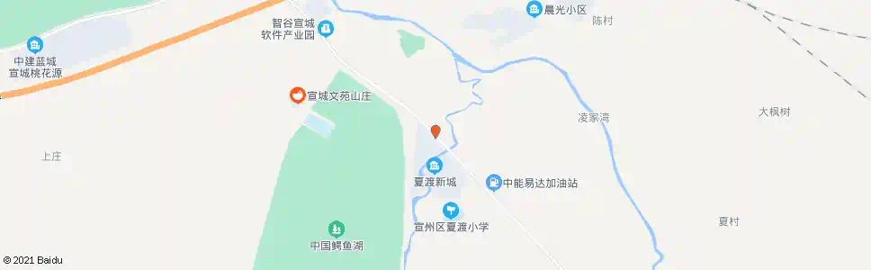 宣城夏渡新城_公交站地图_宣城公交_妙搜公交查询2025