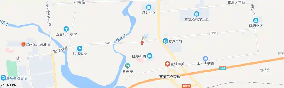 宣城泥湾路口_公交站地图_宣城公交_妙搜公交查询2025
