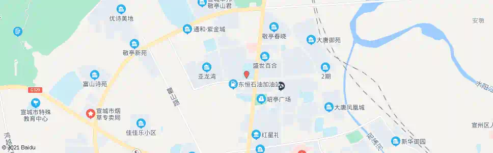 宣城阳光中学_公交站地图_宣城公交_妙搜公交查询2025