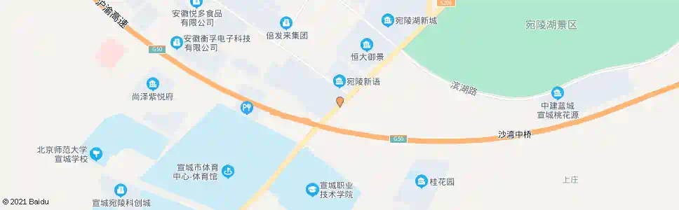宣城绿锦铺_公交站地图_宣城公交_妙搜公交查询2025