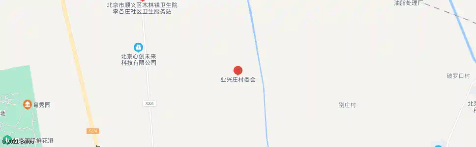 北京业兴庄_公交站地图_北京公交_妙搜公交查询2025