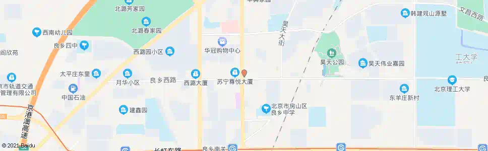 北京良乡大角_公交站地图_北京公交_妙搜公交查询2025