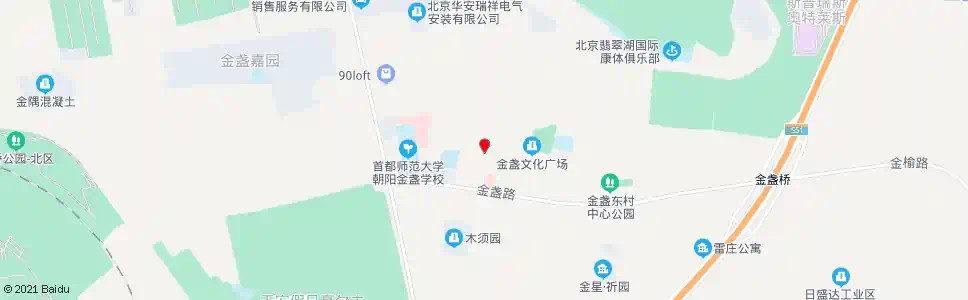 北京金盏村_公交站地图_北京公交_妙搜公交查询2025