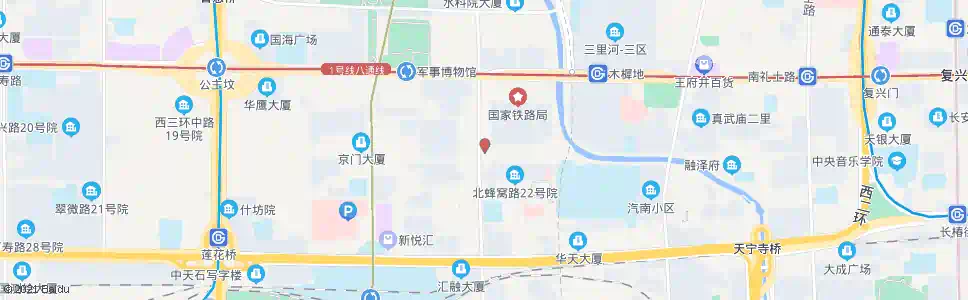 北京羊坊店_公交站地图_北京公交_妙搜公交查询2025