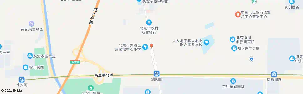 北京西小营南站_公交站地图_北京公交_妙搜公交查询2025