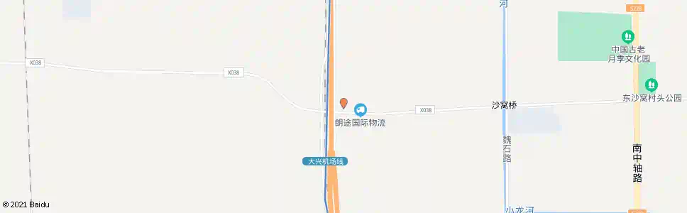 北京大狼垡西口_公交站地图_北京公交_妙搜公交查询2025