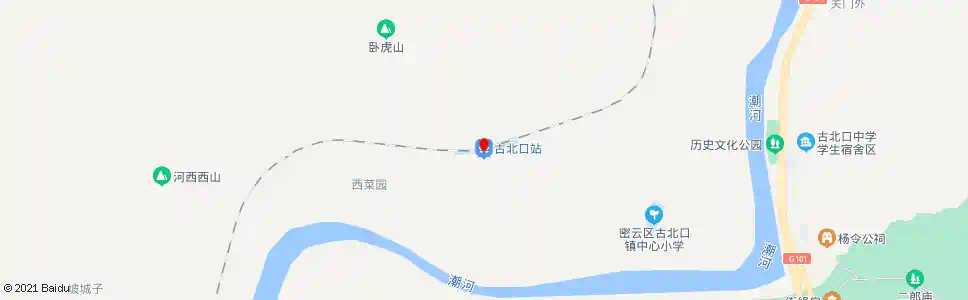北京古北口_公交站地图_北京公交_妙搜公交查询2025